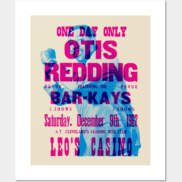 otis Redding offset graphic poster Wall Art by HAPPY TRIP PRESS